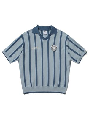 유니폼 반소매 스웨터 (블루)