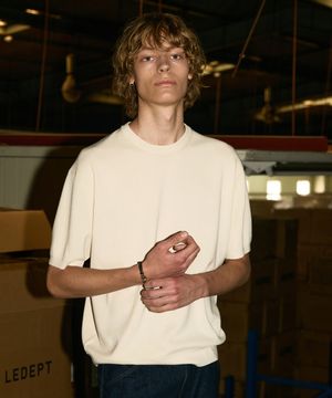 썸머 쿨 니트 풀오버 [크림]