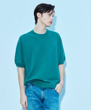 썸머 쿨 니트 풀오버 [그린]