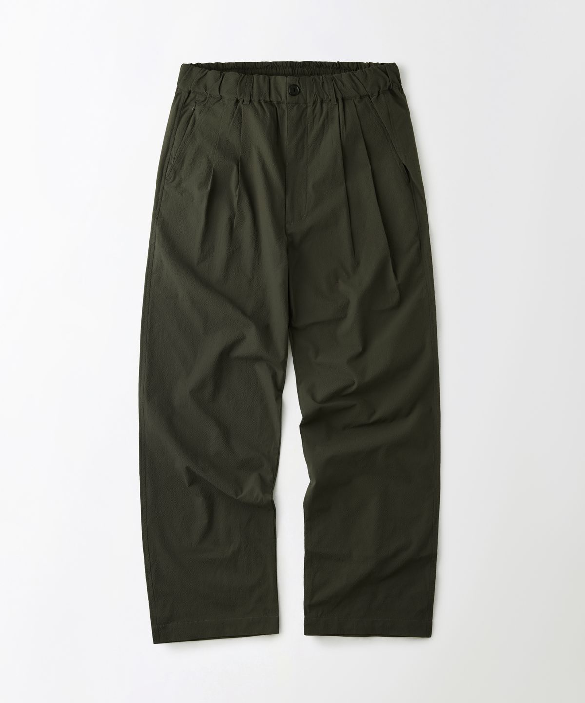 아웃스탠딩(OUTSTANDING) SEERSUCKER COMFORT PANTS_CHARCOAL