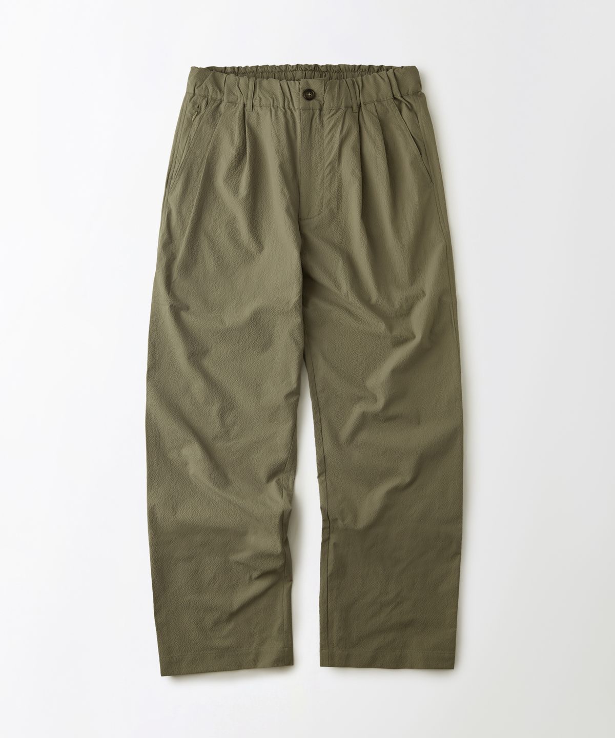 아웃스탠딩(OUTSTANDING) SEERSUCKER COMFORT PANTS_BEIGE