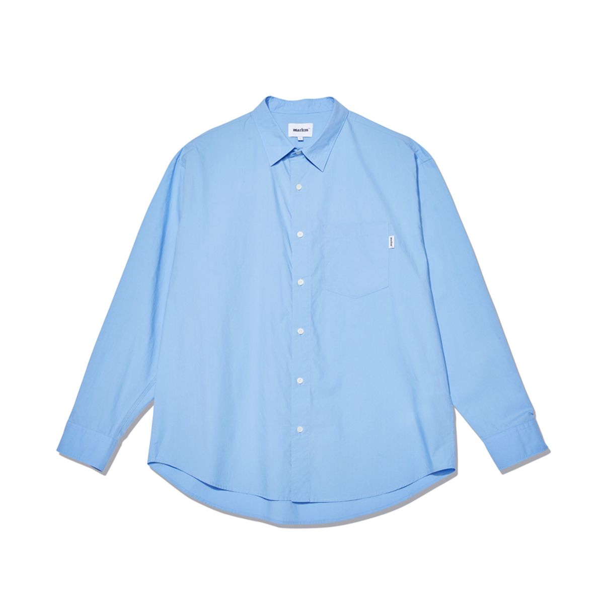 마크엠(MARKM) SINGLE POCKET COTTON SHIRTS