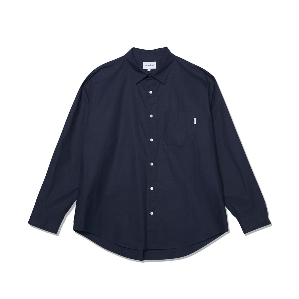 마크엠(MARKM) SINGLE POCKET COTTON SHIRTS