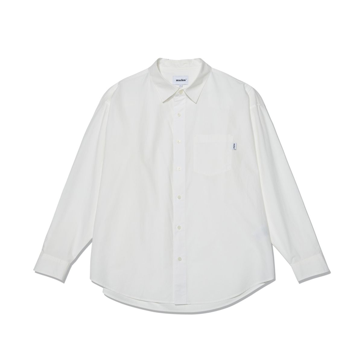 마크엠(MARKM) SINGLE POCKET COTTON SHIRTS