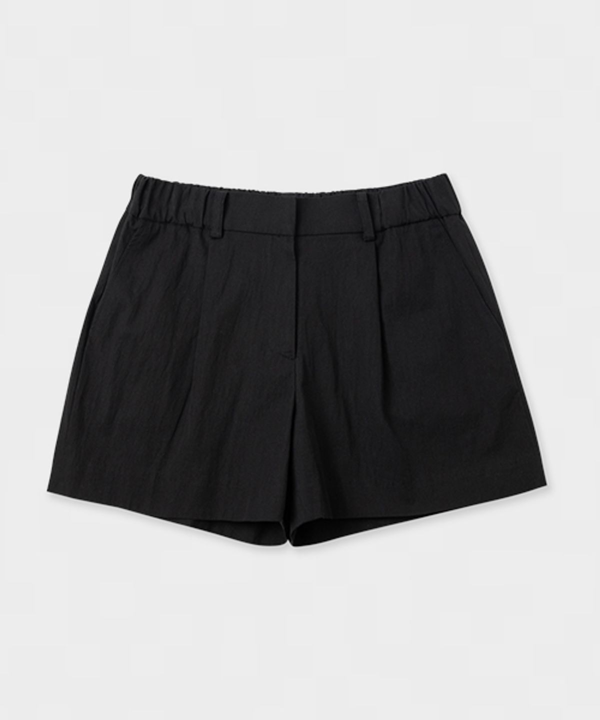 플러피시트러스(FLCT) Classic wappen cotton shorts_Black