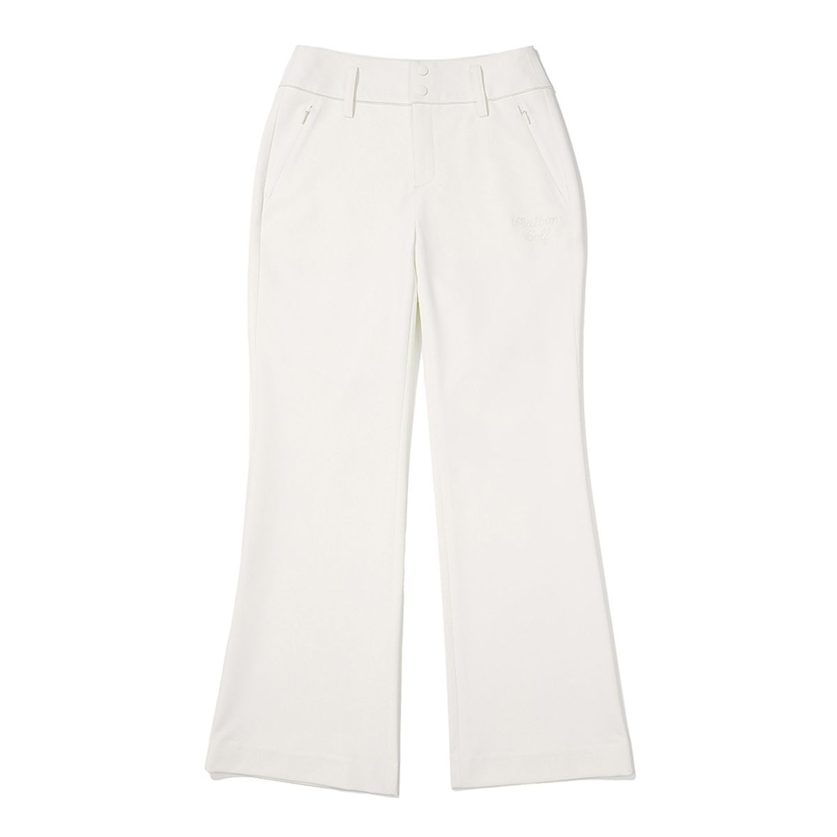 말본 골프(MALBON GOLF) 말본 부츠컷 팬츠 OFF WHITE (WOMAN)