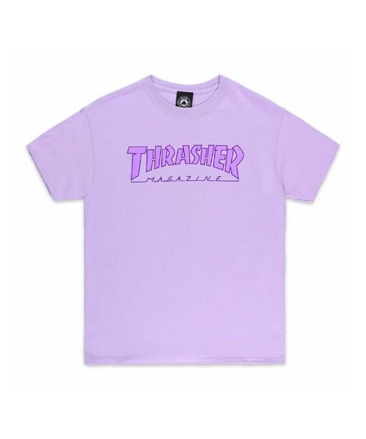 트레셔(THRASHER) Outlined T-Shirt - Orchid