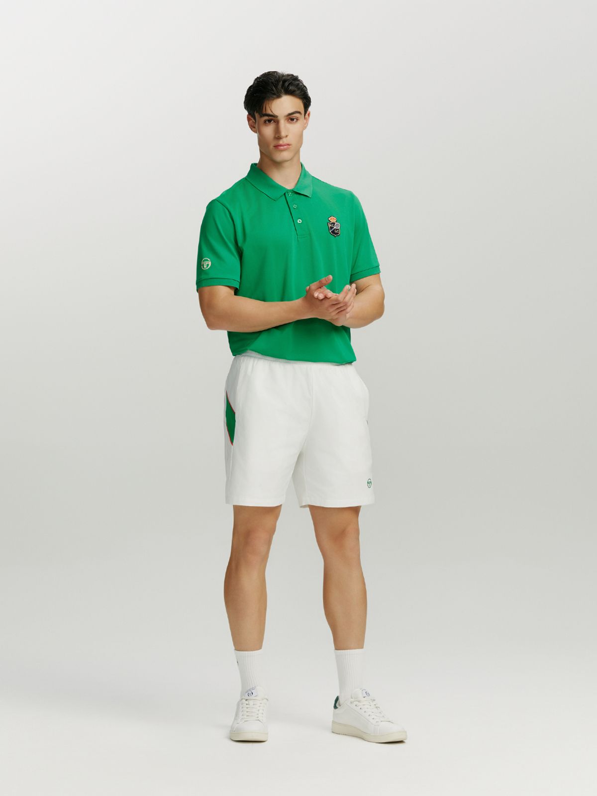 세르지오 타키니(SERGIO TACCHINI) MC 더블스 반팔 폴로셔츠 (Green)