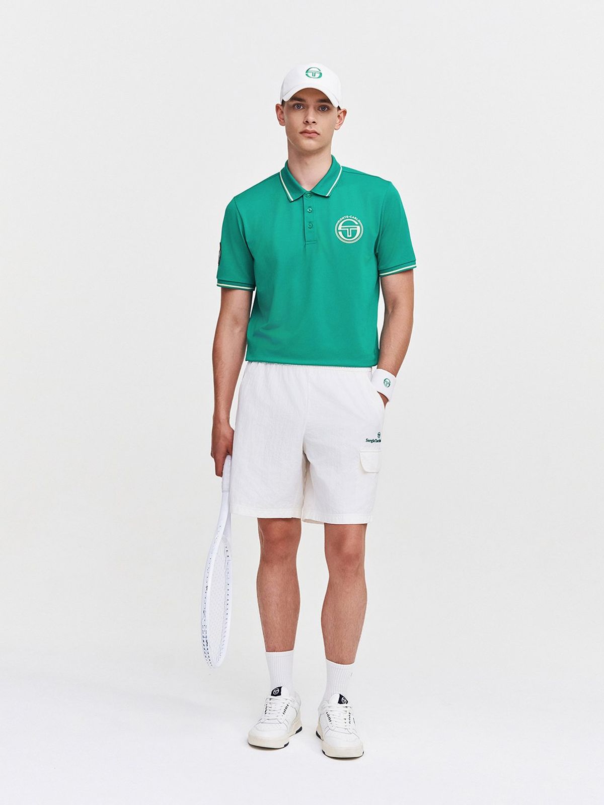 세르지오 타키니(SERGIO TACCHINI) MC 랭킹 스태프 반팔 폴로셔츠 (Green)