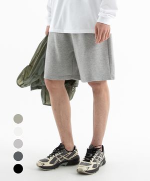 루즈핏 스웨트 하프팬츠 ( 4Color )