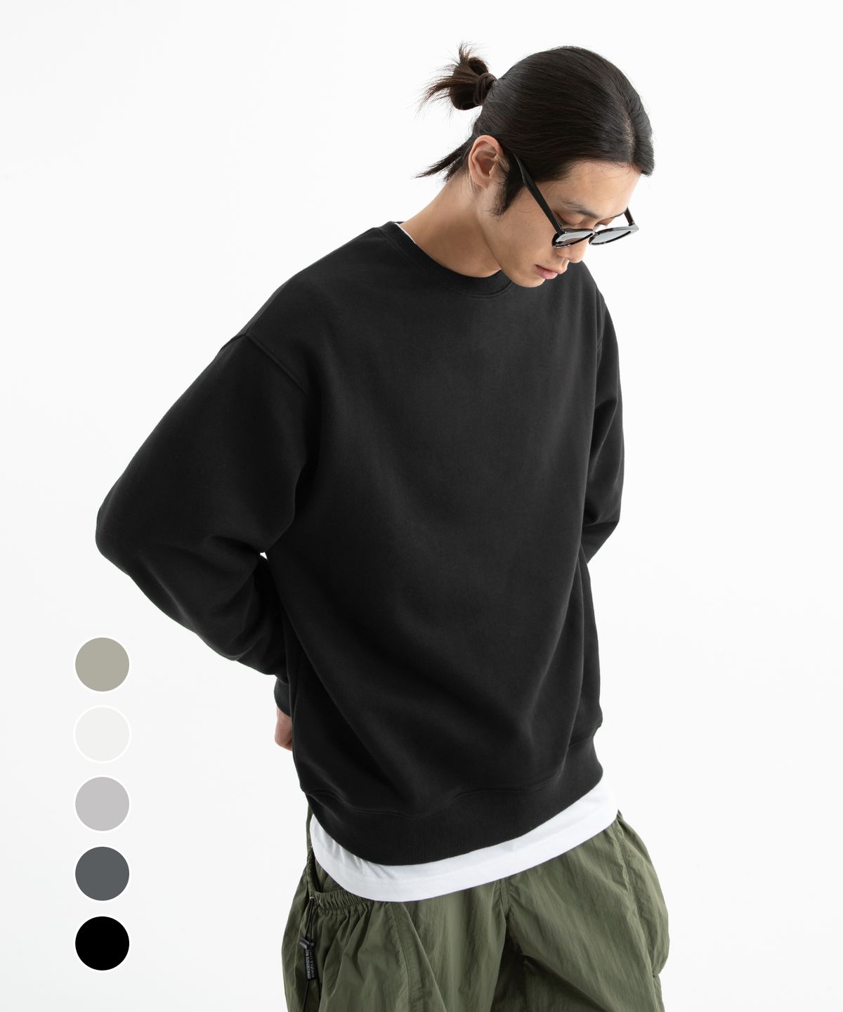 유니온스튜디오(UNIONSTUDIO) 루즈핏 스웨트 셔츠 ( 4Color )