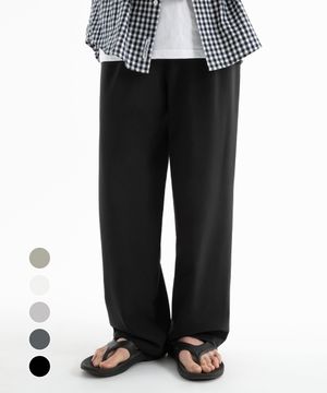 루즈핏 밴딩 슬랙스 ( 2Color )