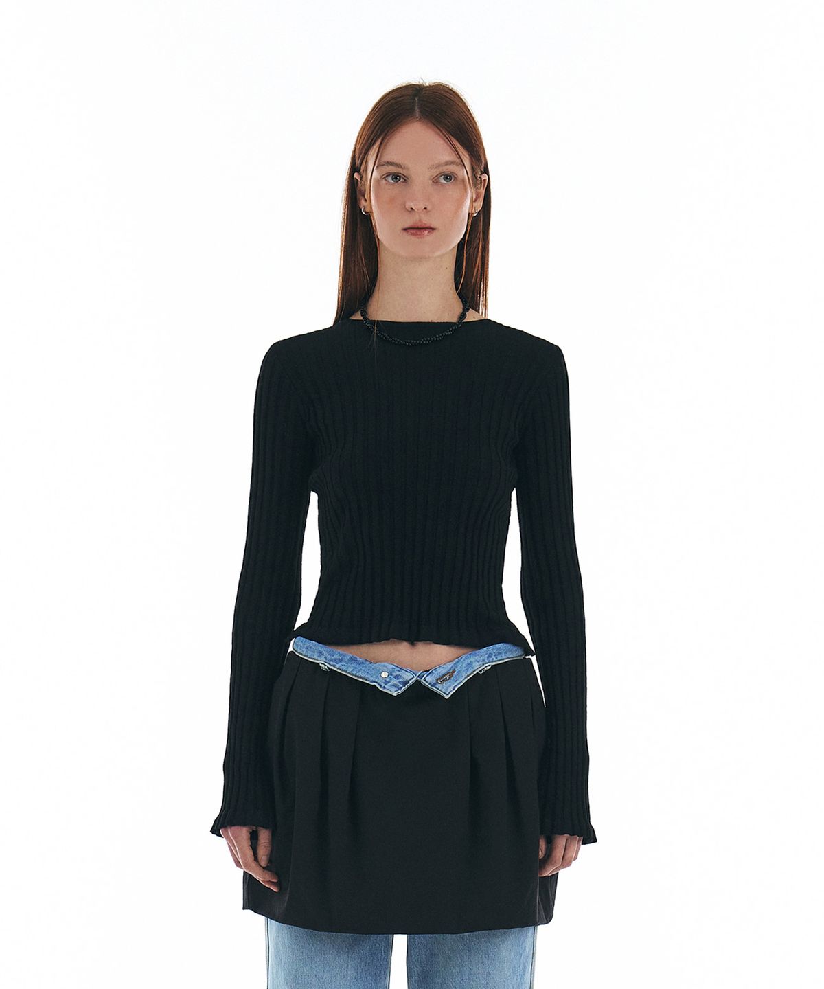 그로브(GROVE) REESE KNIT_BLACK
