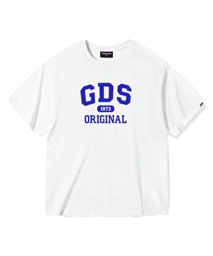 오리지널 로고 오버핏 반팔 티셔츠 (화이트)