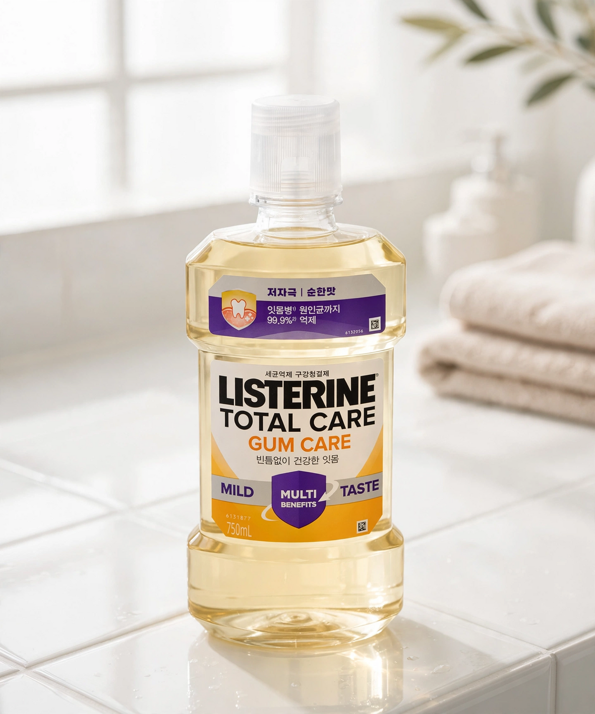 리스테린(LISTERINE) 검케어 마일드 750mlx3