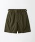 TWO TUCK GURKHA SHORTS_OLIVE