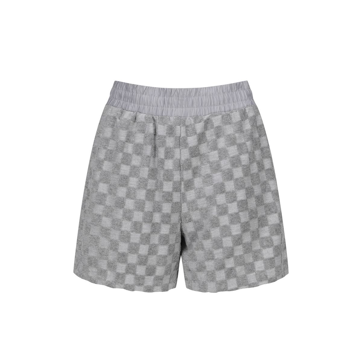 어뉴골프(ANEW GOLF) WOMEN TERRY CHECK BOARD HALF PANTS_GR