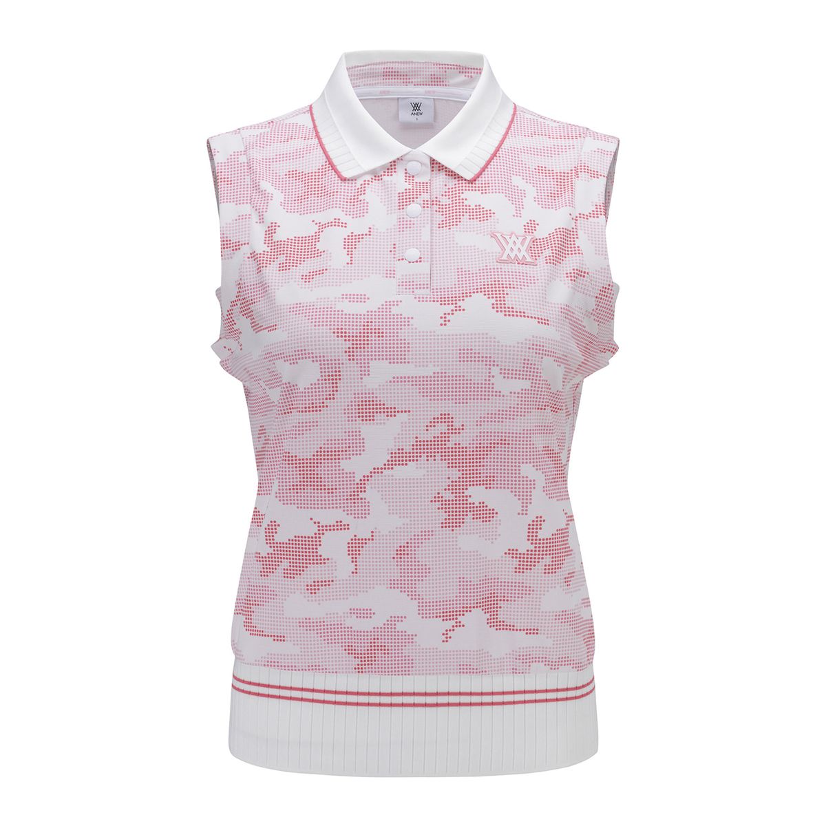 어뉴골프(ANEW GOLF) WOMEN NEW CAMOUFLAGE SLEEVELESS_PI