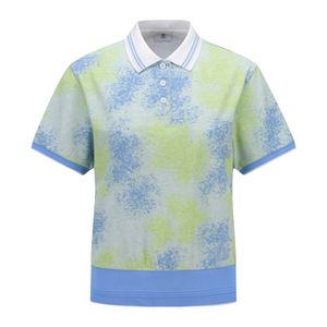 WOMEN SPRINKLED PATTERN SHORT T-SHIRT_LI