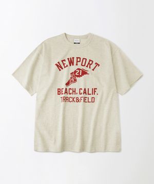 V.S.C TEE(NEWPORT)_1%OATMEAL