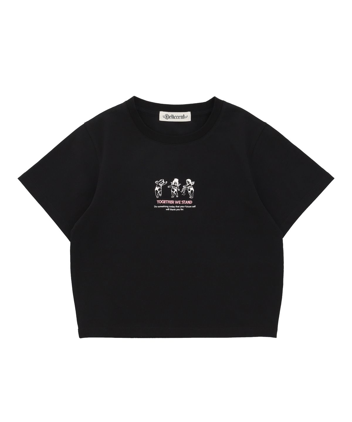 델리센트(DELICCENT) 안젤라 크롭티 [BLACK]