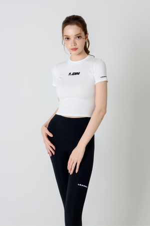 소프트 브리즈 크롭탑 [화이트]