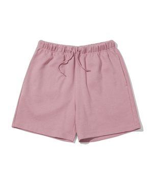 (써머) 스웨트 트레이닝 에센셜 반바지_인디핑크