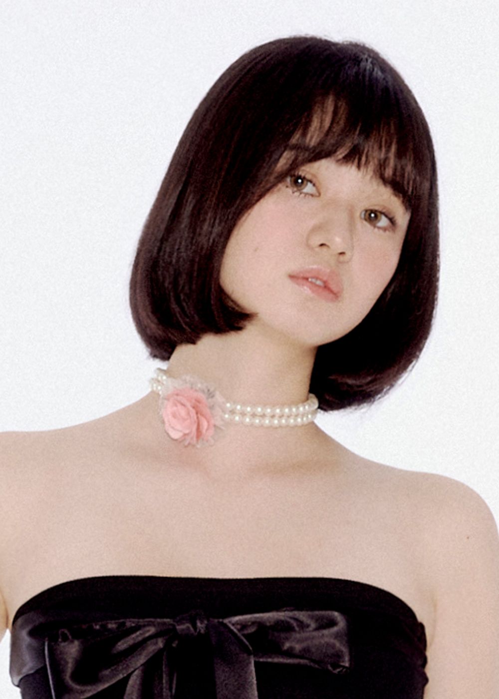 MUSINSA公式 | YOUHEE FLOWER PEARL CHOCKER PINK