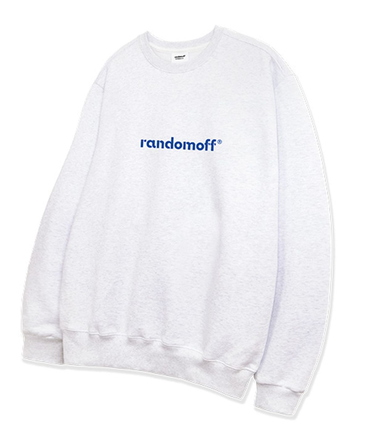 랜덤오프(RANDOMOFF) BASIC LOGO 맨투맨 [백메란지]