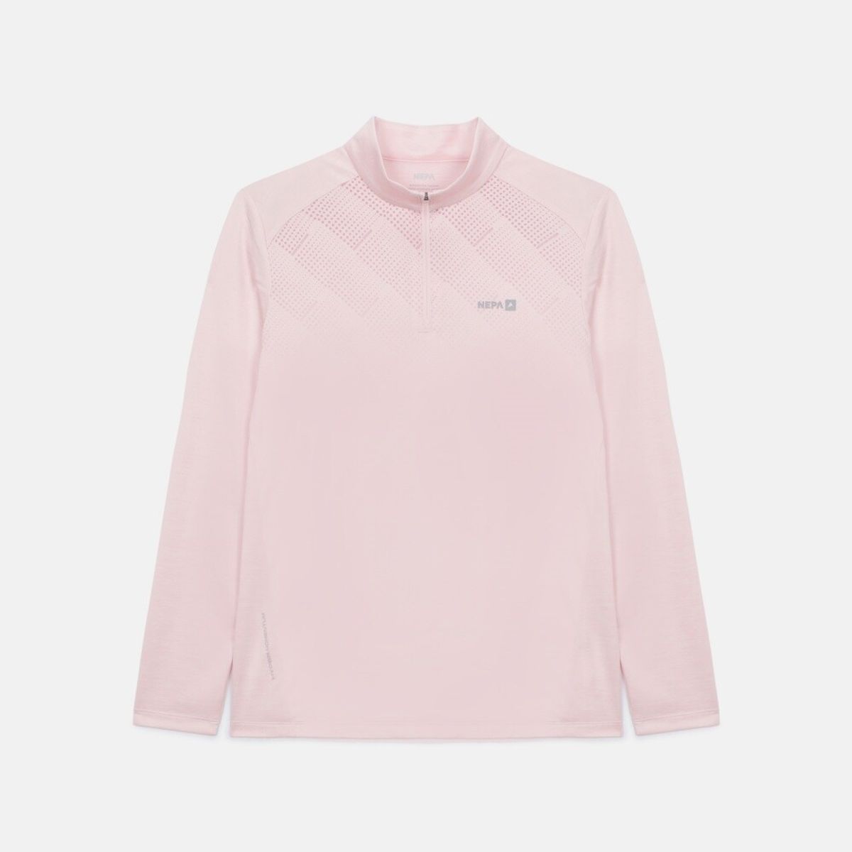 네파(NEPA) 7K45406 여성 기하학 패턴 긴팔 집업 티셔츠