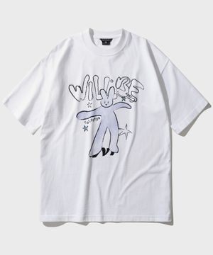 버니위비 반팔티셔츠 화이트 MJST7718