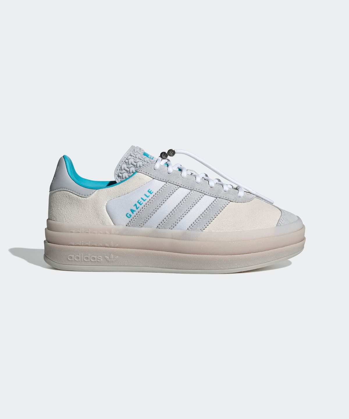 아디다스(ADIDAS) (x ORDINARY PEOPLE) 가젤 볼드 W - 화이트:실버