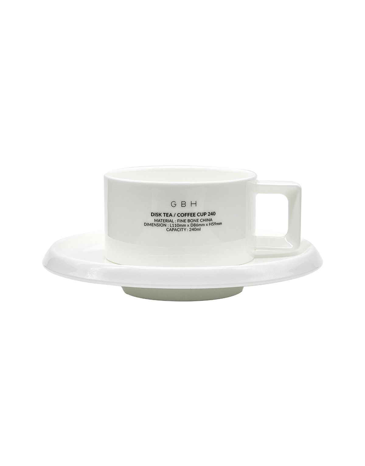 지비에이치 홈(GBH HOME) X NIKKO CUP AND SAUCER 컵 앤 소서