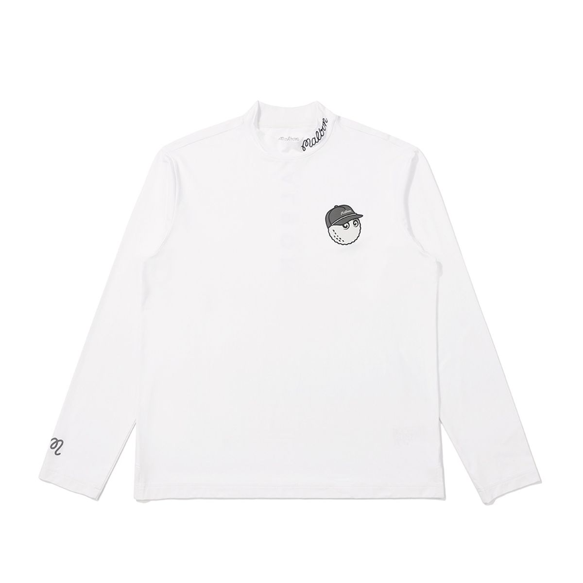 말본 골프(MALBON GOLF) 메쉬 베이스 레이어 WHITE (MAN)