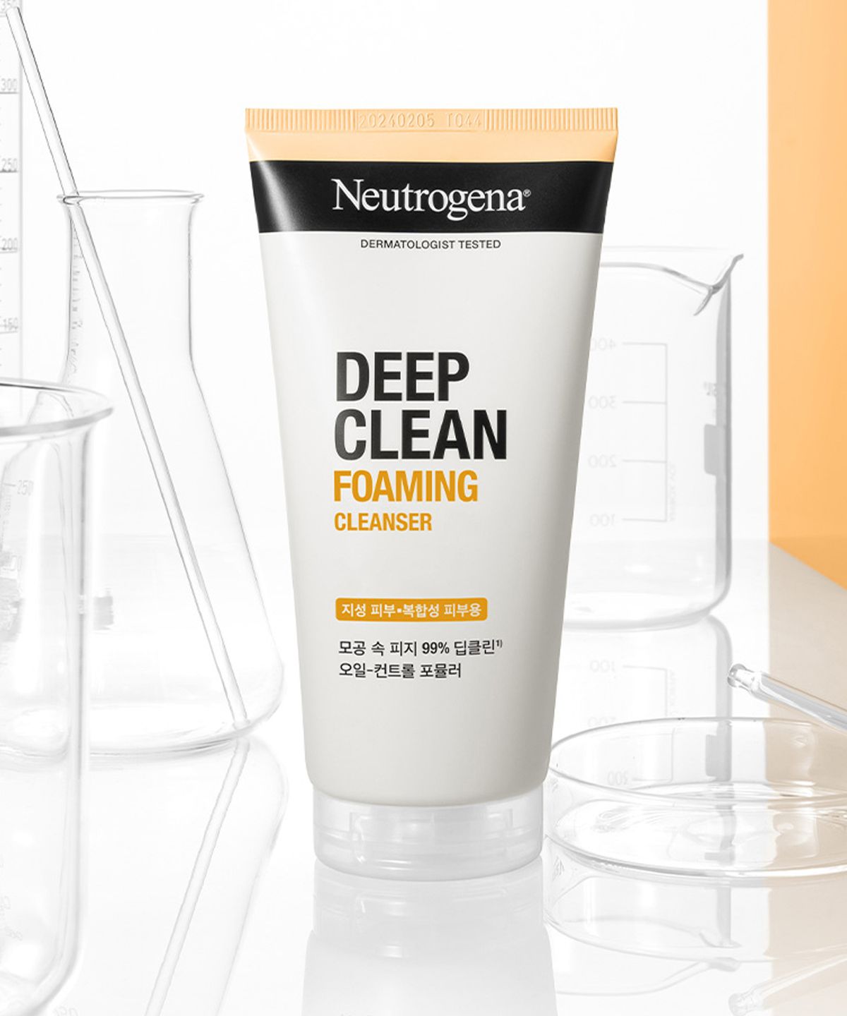 뉴트로지나(NEUTROGENA) 딥클린 포밍 클렌저 150g x2