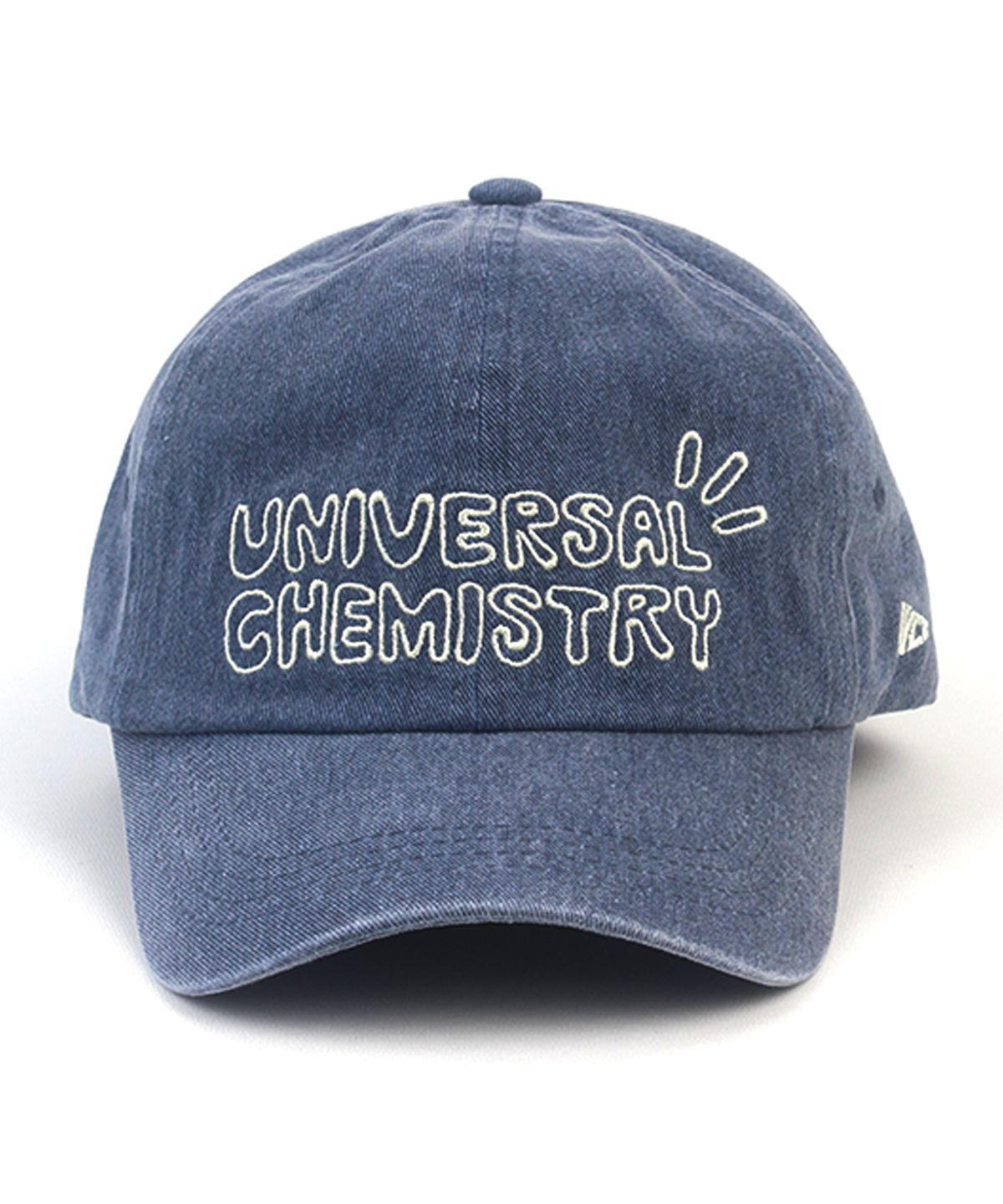 유니버셜 케미스트리(UNIVERSAL CHEMISTRY) Kitch Pigment Washing Denim Ballcap 피그먼트모자