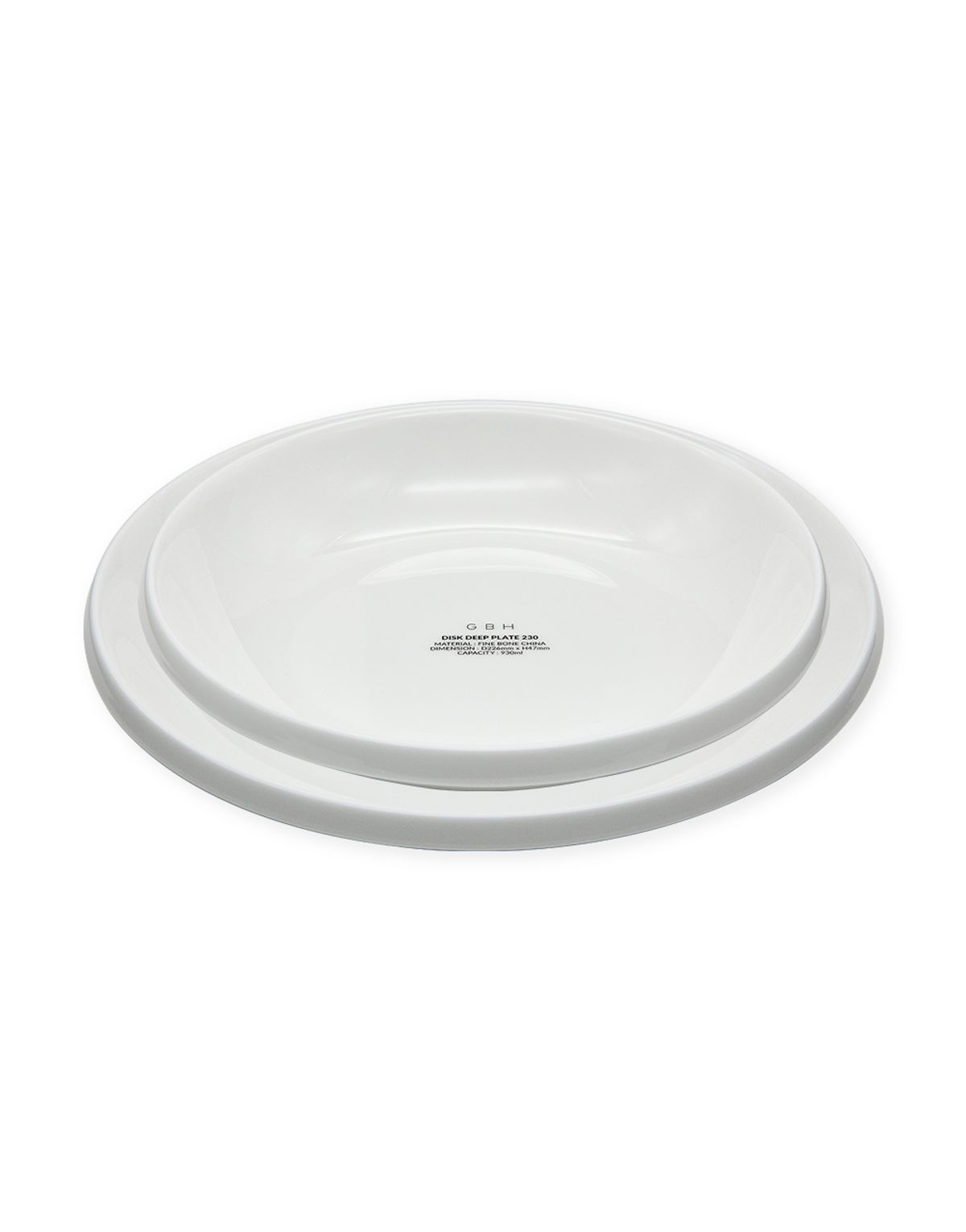 지비에이치 홈(GBH HOME) X NIKKO DEEP PLATE (2 SIZE) 딥 플레이트