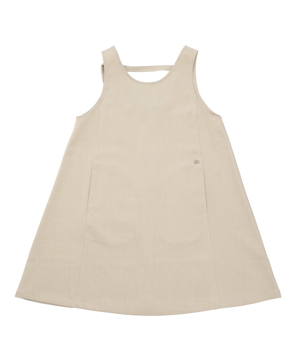 델리센트(DELICCENT) 백 포인트 원피스 [BEIGE]