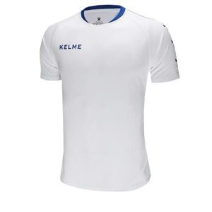 3891060 트레이닝 반팔 티셔츠 White/Royal Blue