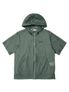 ESSENTIAL (에센셜) β 반팔 방풍 자켓_Forest khaki