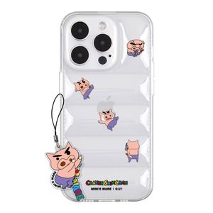 [아이폰16추가] Crayon Shin-Chan Running Padding Case_Buri buri