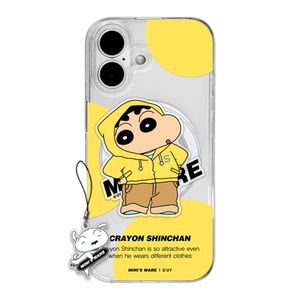 [아이폰17추가] Crayon Shin-Chan Better in Color Magsafe Case+Tok+Keyring_Yellow