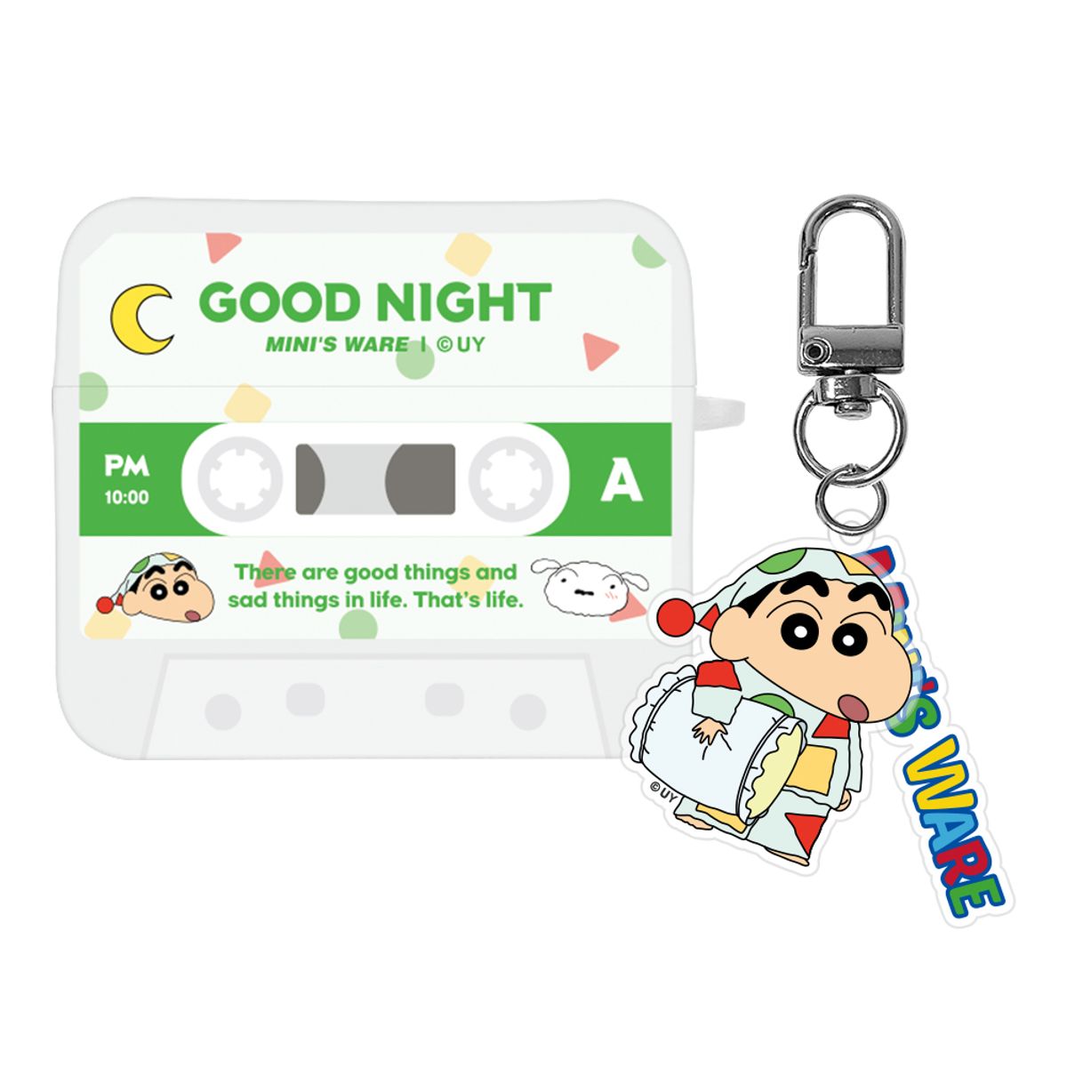 미니스웨어(MINI'S WARE) Crayon Shin-Chan Cassette Airpod3 Case_Pajamas