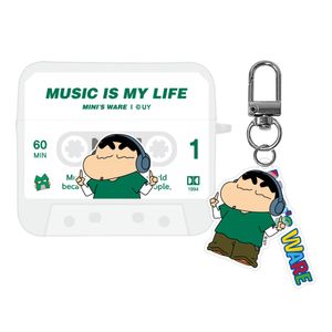 Crayon Shin-Chan Cassette Airpod3 Case_Music