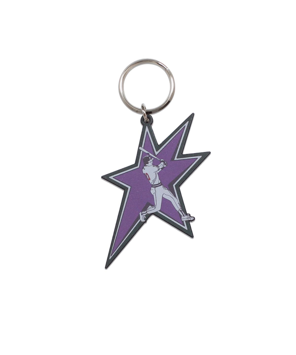 카멜워크(CAMEL WORK) 베이스볼 스타 아크릴 키링(퍼플)