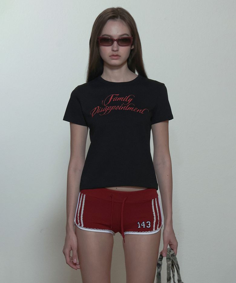Family Disappointment Tee Black