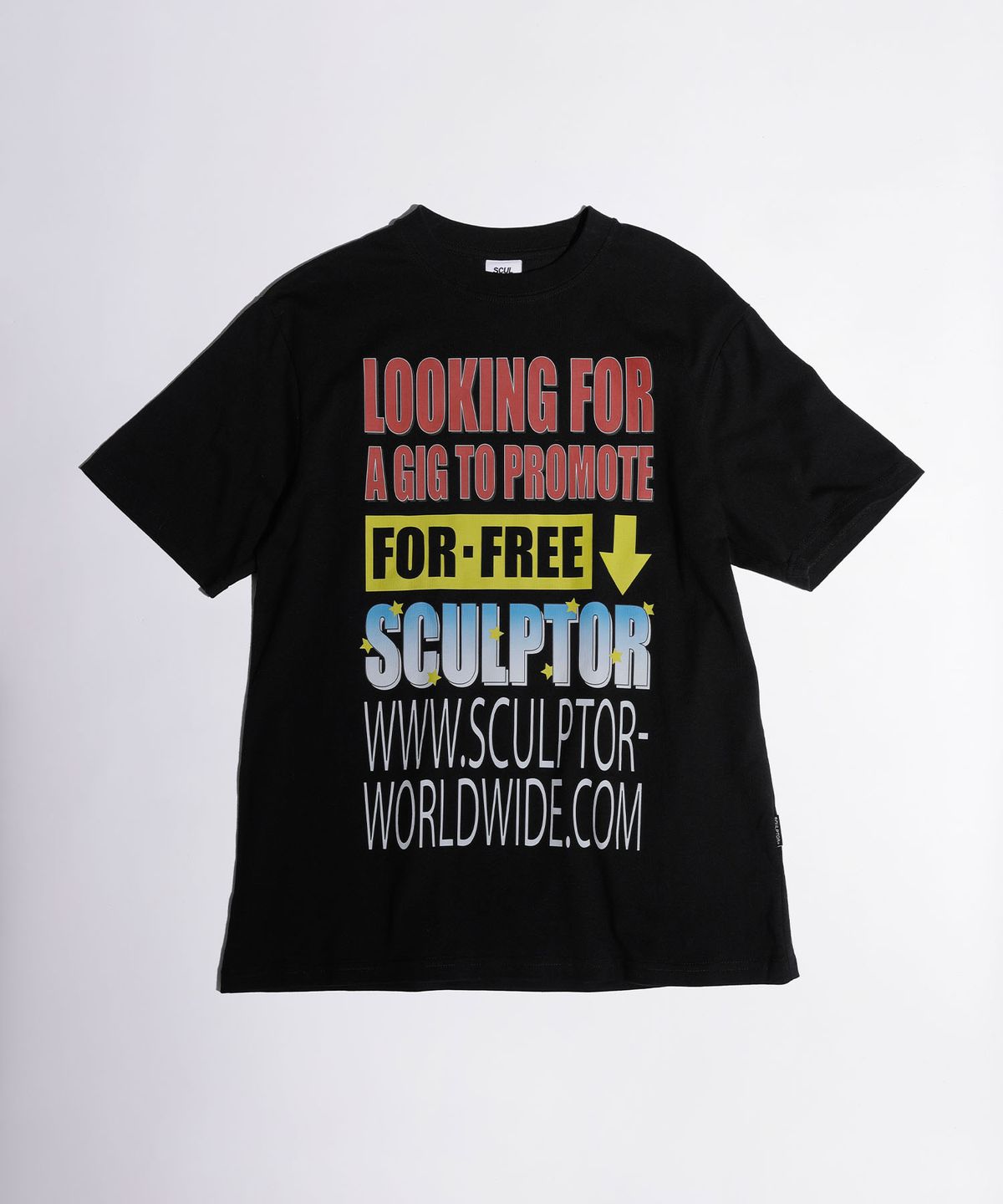 스컬프터(SCULPTOR) Looking for free Tee Black