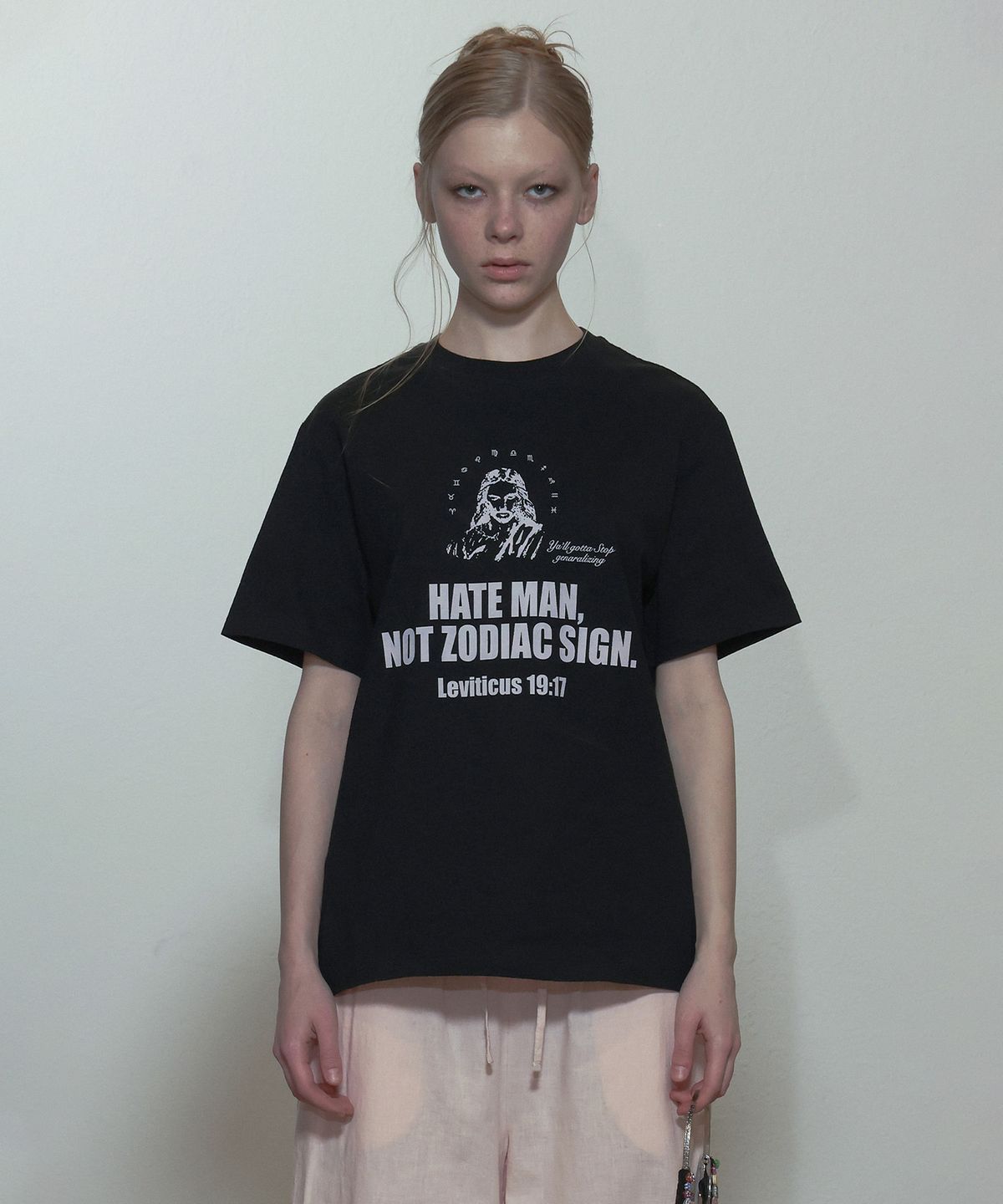스컬프터(SCULPTOR) Zodiac Sign Tee Black