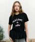 MAISON DE ROLA EMBROIDERY T-SHIRT BLACK