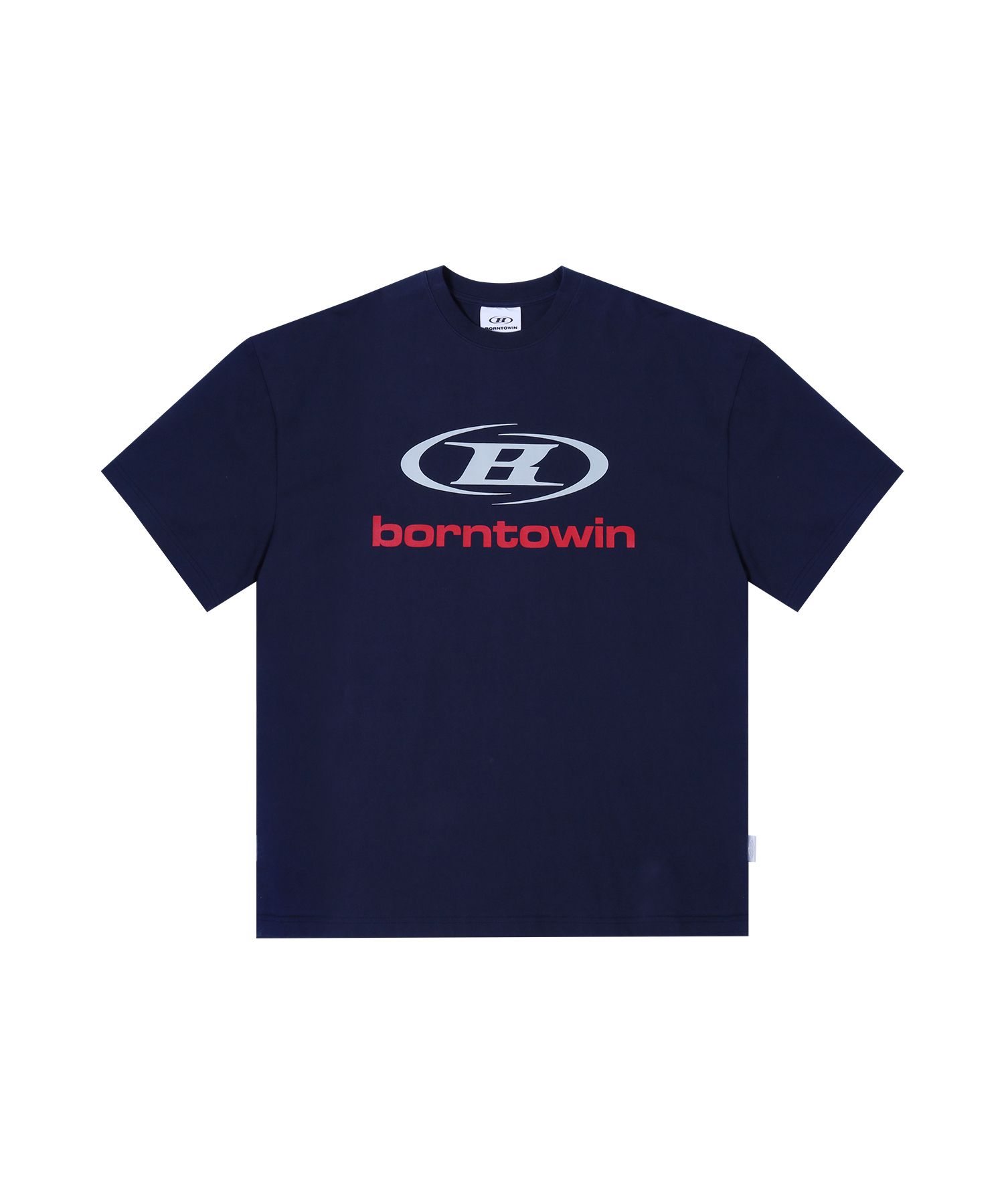 ★2024SS新作★BORN TO WIN★SYMBOL B LOGO TSHIRTS MUSINSA | BORN TO WIN SYMBOL B LOGO T-SHIRTS [NAVY]